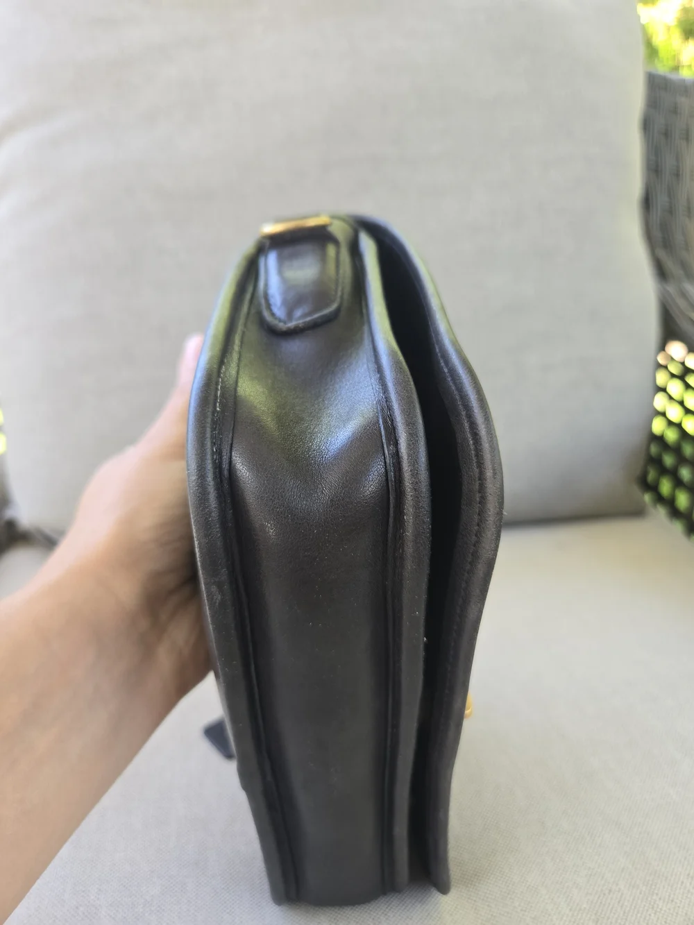 Vintage Coach Penny Pocket Purse 9755 Navy - Picture 8 of 11